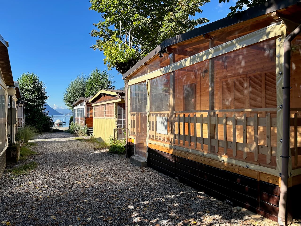 Op 25 meter van het meer